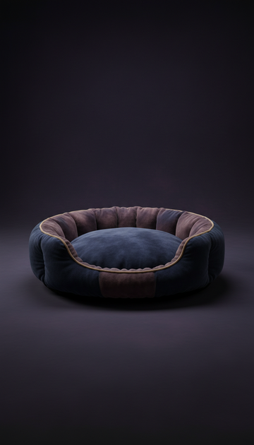 Luxe velvet pet bed