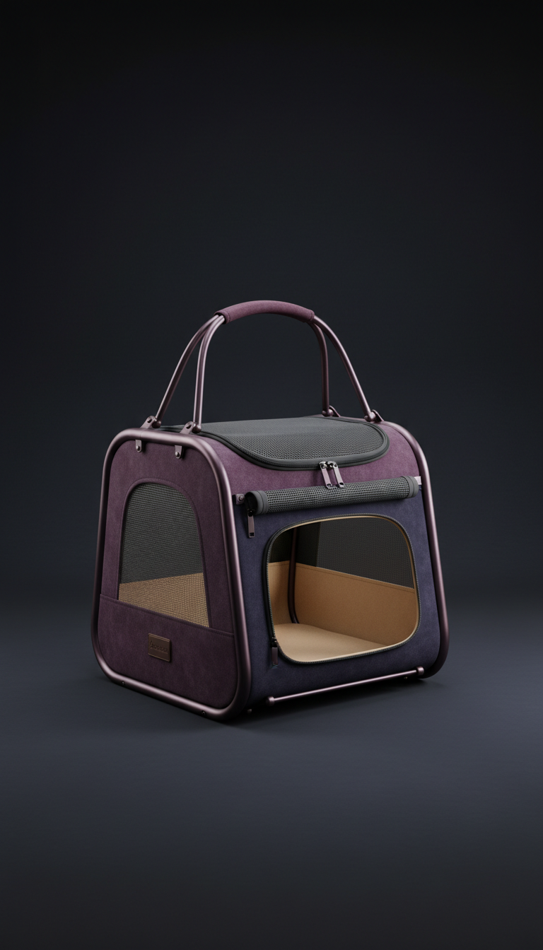 Mystic plum pet carrier